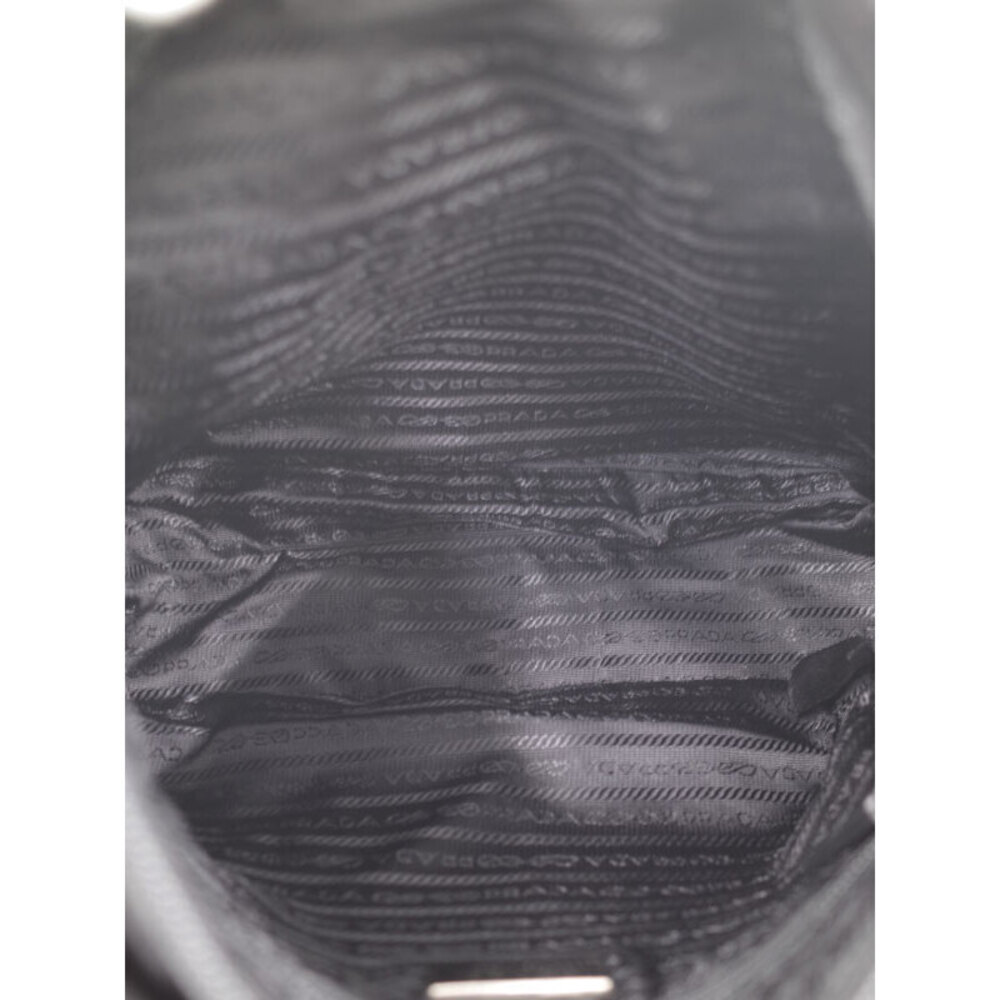 Prada Tessuto messenger bag black Saffiano leather - Picture 3 of 9